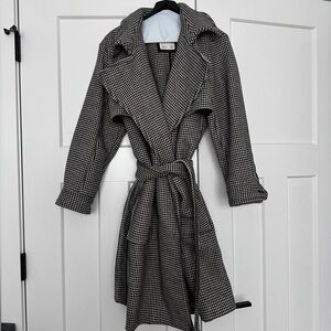 Abercrombie & Fitch Wool-Blend Wrap Coat (S/P)